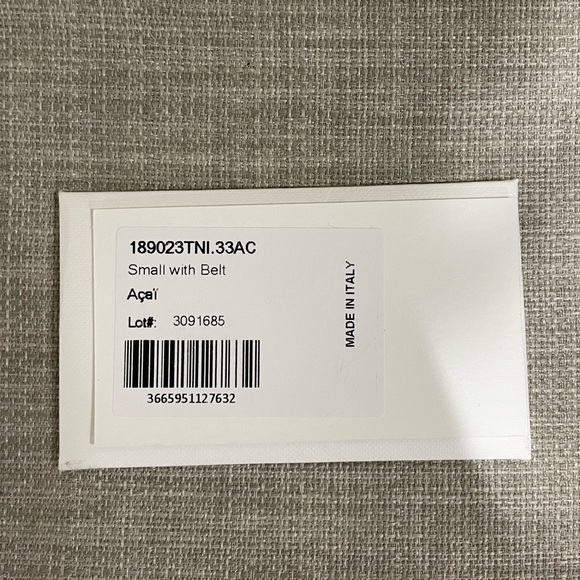 Celine small Cabas Phantom tote soft grained calfskin in burgundy acai - Picture 14 of 14